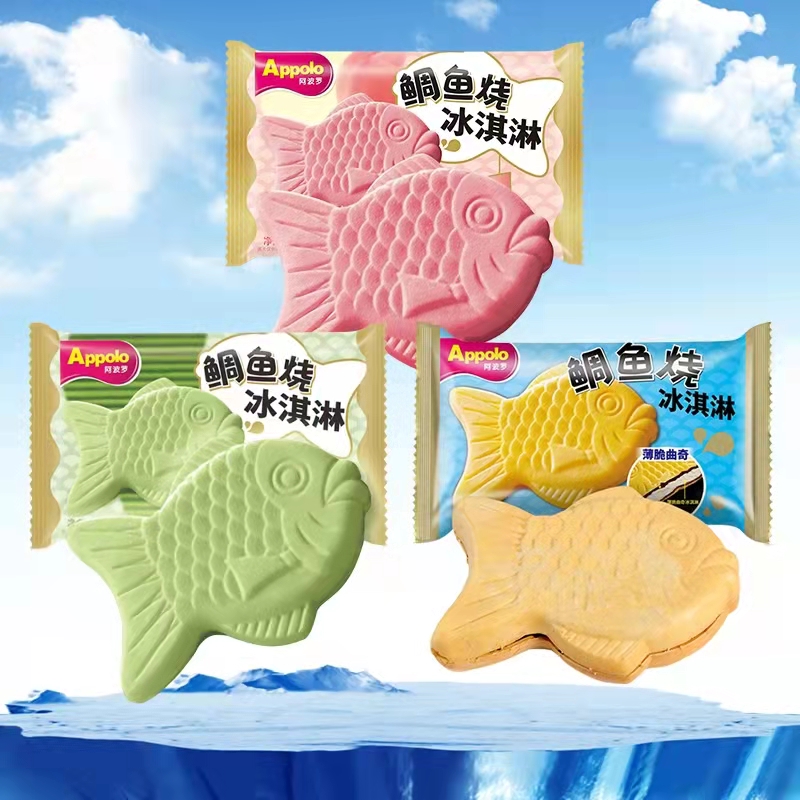 阿波羅鯛魚燒系列冰淇淋